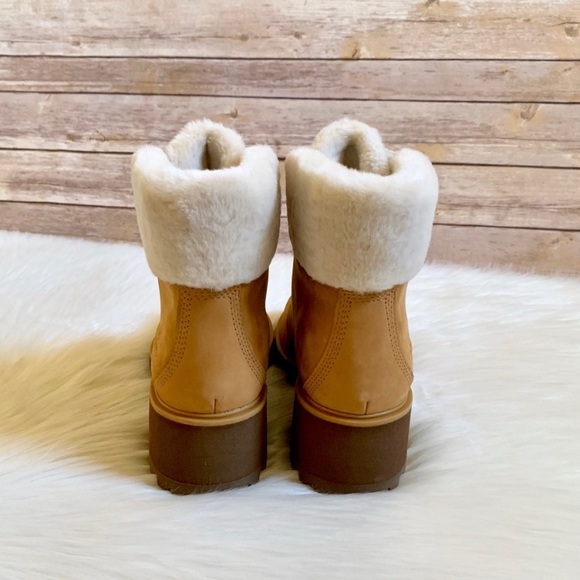 Timberland Wheat Kinsley Waterproof Mid Hiker Boot - Picture 6 of 7